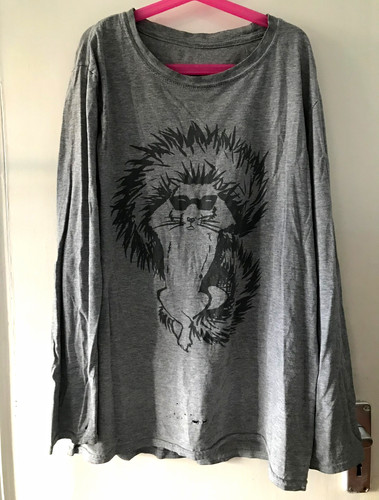 Grey oversized long - oversized,
