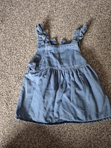 Denium pinafore dress - f&f,