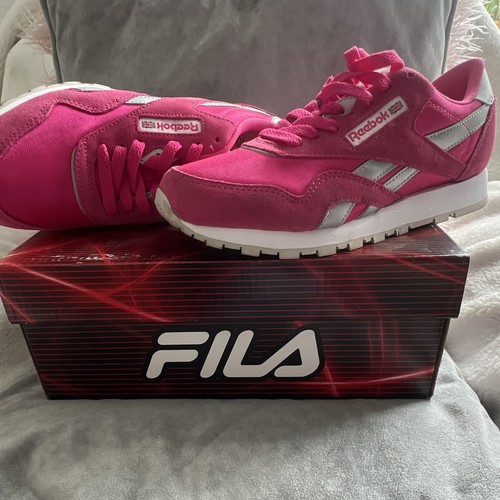 Fila trainers size3 worn - fila,