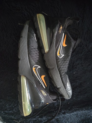 Black nike 270 size worn - black, uk