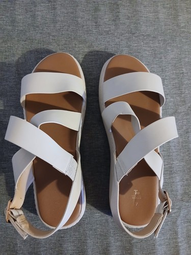 Womens white sandals good - uk,