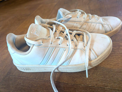 Adidas white low - lace,