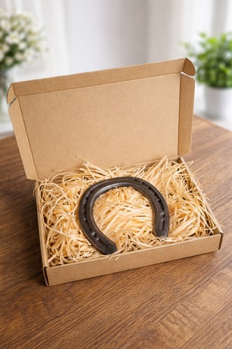 Gift boxed lucky horse shoe - gift, shoe~