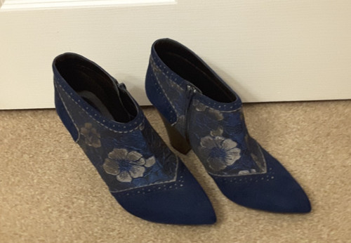 Ruby shoes blue nicola ankle - nicola,