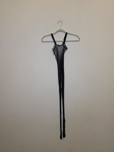 Black fishnets body stocking - fishnets,