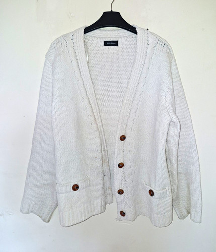 Well worn white - well, knit