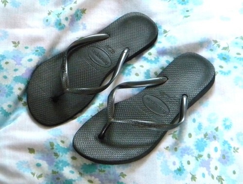 Havaianas black flip flops - havaianas, flip-flops