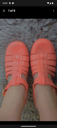 Well worn river island - well, orange
