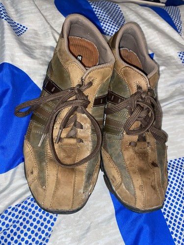 Skechers memory foam brown - foam,