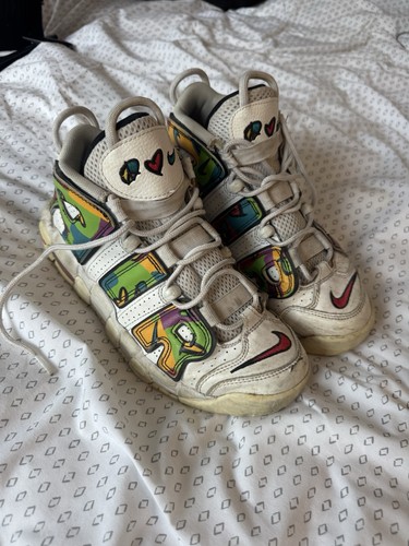 Nike uptempos multicoloured - nike, uptempos.