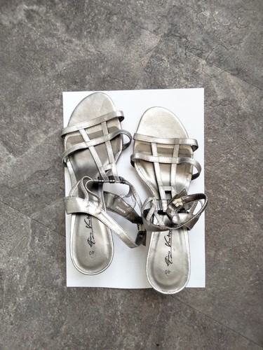 Gino ventori pewter sandals - gino,