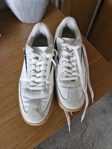 Well worn trainers - worn,