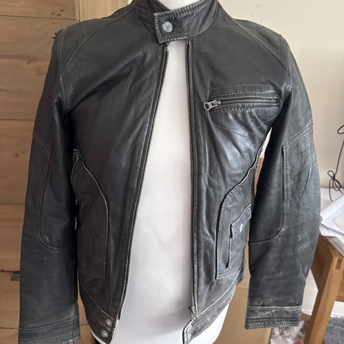 Leather jacket size - leather, xs