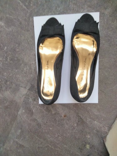 Black suedette george love - black,