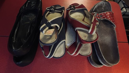 Well worn job - v., well-worn