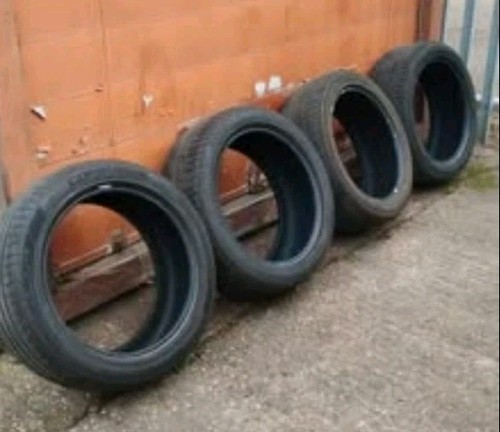 Part worn tyres 245 r18 - 4x,