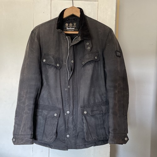 Barbour waxed duke jacket size - barbour,