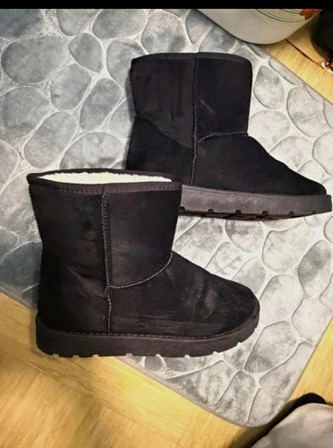 Classic black sheepskin style - black,