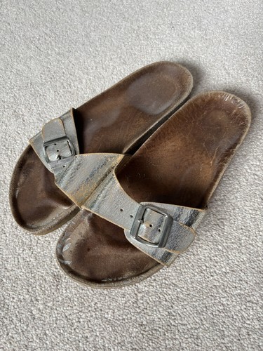 Ladies silver leather - ladies,