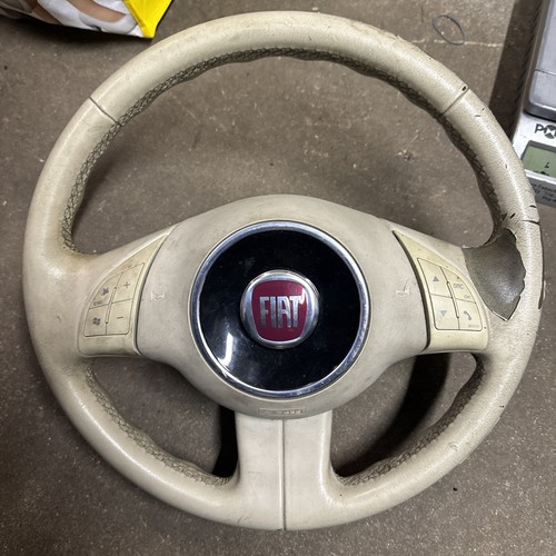 Fiat 500 cream leather - ⭐fiat,