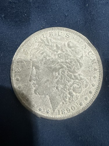 Two 1890 morgan silver - two,