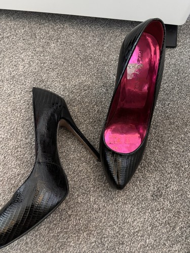 Black heels size river - size, 6